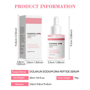 DOLANJ fábrica Niacinamida Facial blanqueamiento Visage suero ADN sodio péptido salmón ADN reafirmante suero - Product Image 6