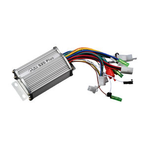 وحدة تحكم دراجة كهربائية من الألومنيوم ببطارية ليثيوم أيون، 6 موسفيت كبيرة، 36 فولت/48 فولت، 350 واط، ذكية ثنائية الوضع بدون فرش - Product Image 1