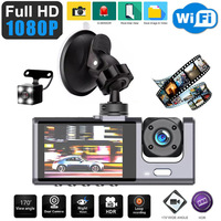 Nouvelle mini caméra papillon étanche C309 pour voiture, enregistreur DVR S1 avec capteur G, enregistrement A22 Y15, caméra embarquée 3 objectifs