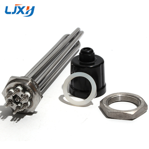 Ljxh ống điện nóng ống nước với vít DN32 42mm/DN40 47mm/DN50 58mm 304sus kháng công nghiệp với hạt - Product Image 2