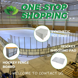 UMHWPE Patins <span class=keywords><strong>de</strong></span> <span class=keywords><strong>hockey</strong></span> synthétiques pour patinoires <span class=keywords><strong>de</strong></span> projection extérieures Coupe personnalisée pour les patinoires intérieures - Product Image 5