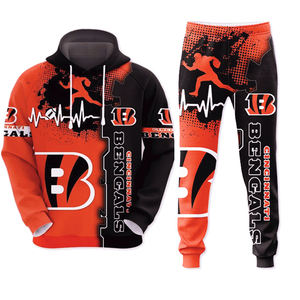 Groothandel Alle American Football 32 Teams Sport Sets Voetbal Sweatshirt 3d Print Pullover Broek Met Lange Mouwen - Product Image 5