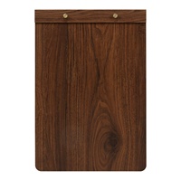 Op Maat Gemaakte Professionele A3a4a5 Restaurant En Bar Display Stand Massief Hout High-End Menu Houder