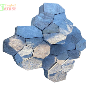 Dalles de granit jaune doré <span class=keywords><strong>en</strong></span> <span class=keywords><strong>pierre</strong></span> naturelle de conception moderne pour les chemins de jardin et les parcs, extérieurs - Product Image 3