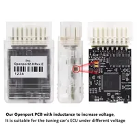 Interfaz de Reprogramación de Chips ECU OpenPort 2.0 J2534, Software Completo, Open Port 2.0 Ecuflash OBD2/USB 9-16V Universal