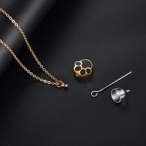 <span class=keywords><strong>Collar</strong></span> Acero Inoxidable <span class=keywords><strong>Cenizas</strong></span> <span class=keywords><strong>Collar</strong></span> Mascota <span class=keywords><strong>Perro</strong></span> Pata Colgante Memorial Urna Colgante Cremación <span class=keywords><strong>Collar</strong></span> - Product Image 2