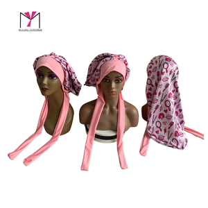 MUYANG 2026 Bonnets longs de créateur personnalisés avec logo et bouton en satin – Vente chaude - Product Image 4