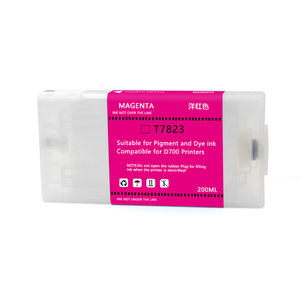 Cartucho de Tinta Compatible T7821-T7826 para <span class=keywords><strong>Epson</strong></span> <span class=keywords><strong>SureLab</strong></span> <span class=keywords><strong>D700</strong></span>, Tinta Negra y Tinta de Colorante LC con Chip - Product Image 5