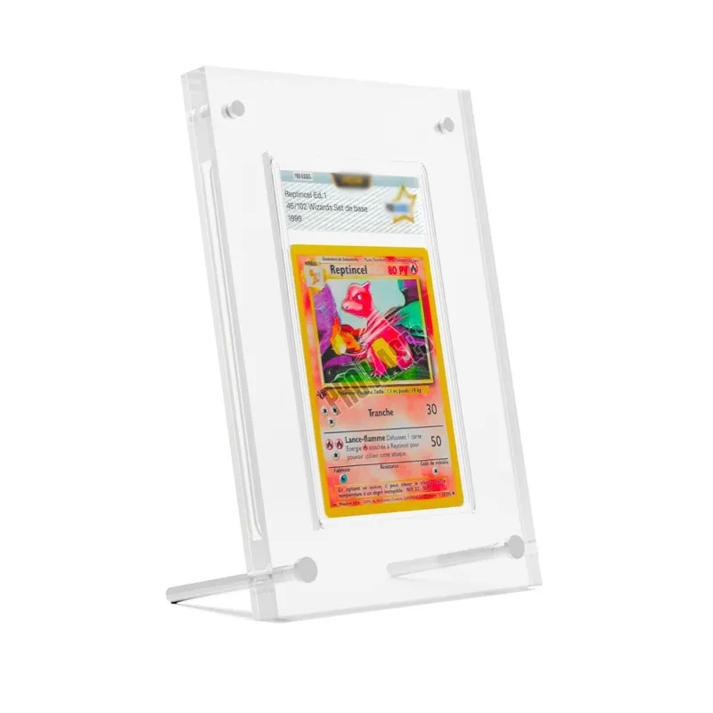 Keli PC-A Gesorteerde Kaarten Verzamelplaat Standhouder 1 2 3 4 Sleuf Acryl Staande Vitrine Voor PC-A Graduele Kaart