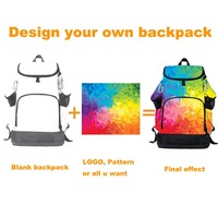 Sac à dos de natation unisexe pour adultes et enfants, grand sac de natation imperméable en polyester noir avec maille pour les nageurs
