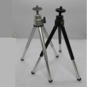 Compact Aluminum Tripod 3 Sections 1.6M Height <b>Mini</b> <b>Camera</b> Stand Desktop Use - Product Image 1