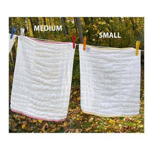 <span class=keywords><strong>Couche</strong></span> lavable prépliée en tissu imprimé pour <span class=keywords><strong>nouveau</strong></span>-<span class=keywords><strong>né</strong></span>, insert lavable réutilisable pour bébés garçons et filles, <span class=keywords><strong>couche</strong></span> en mousseline de coton à motif nid d'abeille - Product Image 2