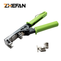 AMP Type 110 Keystone Jack Prise Modulaire Pince À Sertir Multifonctionnelle RJ45 Poinçon Vers Le Bas Modulaire Main Réseau Sertissage