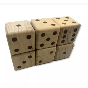 Juego de dados de madera <span class=keywords><strong>digital</strong></span> personalizado con bandeja y vaso para dados, incluye 6 dados - Product Image 4