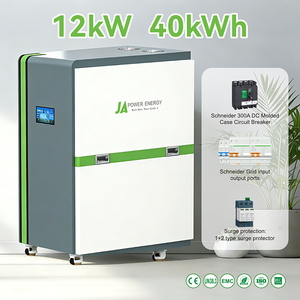 Sistema de Almacenamiento de Energía Solar Todo en Uno JApower de 50kW 12kW 40kWh con Inversor Deye para Energía de Respaldo Residencial - Product Image 1