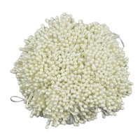 Bahan Bunga Sutra Mutiara Shangchu 3mm, Bahan Bunga Buatan Tangan, Inti Pita Gaya Korea, Kuncup Sutra Fondant