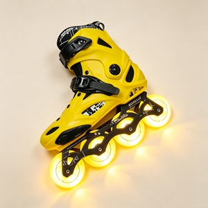 Patines de Ruedas Profesionales para Adultos, con Ruedas de PU, para Slalom de Velocidad, para Hombre y Mujer, YQ-RS189, Marco de Nivel Profesional - Product Image 2