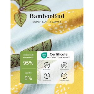 Conjunto de Pijamas para Niños BambooBud, Pantalones Cortos sin Mangas, Ropa de Dormir de Verano, Suave y Bonita, Unisex, Viscosa de Bambú - Product Image 4