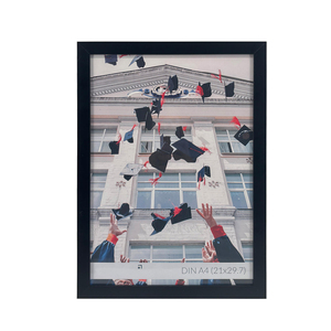 Cadres <span class=keywords><strong>photo</strong></span> en bois à taille personnalisée <span class=keywords><strong>Cadre</strong></span> <span class=keywords><strong>photo</strong></span> suspendu noir or et blanc A4 A3 5x7 6x8 8x10 11x14in Cadres <span class=keywords><strong>photo</strong></span> - Product Image 1