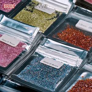 Муассанит GIGAJEWE, чистота VVS1, цвета: красный, розовый, желтый, синий, круглая огранка, 0.8-3.0 мм, бриллиантовая огранка, россыпью - Product Image 1