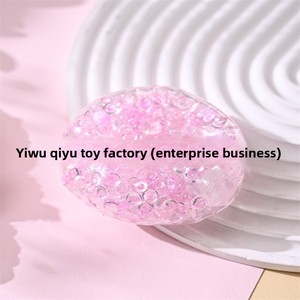 Juguete Antiestrés de Peluche con Forma de Luna Rosa y Blanca, Hecho a Mano, Famoso en Internet, el Más Vendido, para Aliviar el Estrés y la Ansiedad - Product Image 2