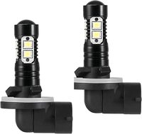 Ventes Flash : Ampoules LED de Phares et Feux Anti-Brouillard pour Voiture 881 862 886 889 894 896 898, 50W 6500K Blanc, Feux de Conduite et de Positionnement
