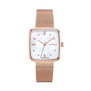 Tophill wristwatches girls high quality quartz watch japanese movement for women