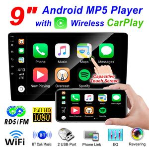 Radio de Coche Android <span class=keywords><strong>9212B</strong></span> de 9 Pulgadas y 2 DIN, 1+16 GB, Pantalla Táctil HD de 1024*600, Carplay Inalámbrico, Estéreo para Coche - Product Image 3