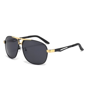 <span class=keywords><strong>Gafas</strong></span> <span class=keywords><strong>de</strong></span> <span class=keywords><strong>Sol</strong></span> Polarizadas <span class=keywords><strong>de</strong></span> Lujo para Hombre, para Uso Diurno y Nocturno, con Marco Cuadrado <span class=keywords><strong>de</strong></span> Metal, Protección UV400 - Product Image 3