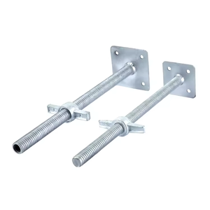 Andamio galvanizado de alta calidad Base de acero Gato ajustable Andamio Base <span class=keywords><strong>Jack</strong></span> - Product Image 2