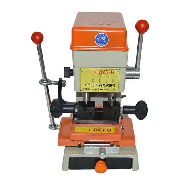 Professional Locksmith Equipment Electric Key Cutting Drill Machine Vertical Design 110V/220V Steel for Car Key Duplication