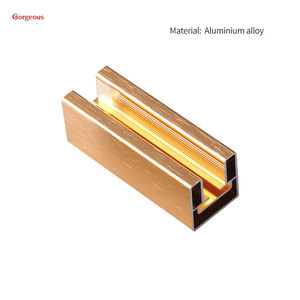 Servizio OEM Personalizzato: Corrimano in Lega <span class=keywords><strong>di</strong></span> Alluminio per Balconi, Scale e Terrazze con Vetro, Montanti e Raccordi per Ringhiere - Product Image 4