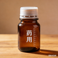 Flacons et pots en verre colorés avec couvercle à vis de 5 ml, 10 ml, 20 ml, 120 ml pour emballages cosmétiques, crèmes, cires et baumes