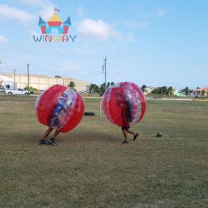 Venta caliente PVC/TPU al aire libre Clear Bubble Soccer, Knocker Ball, PVC Bubble Football Bumper Ball Alquiler para juegos de fútbol Bumping - Product Image 5