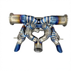 100.OEM/ODM Système d'échappement Cat-Back en titane Valvetronic avec télécommande pour amélioration des performances, compatible <span class=keywords><strong>Bugatti</strong></span> Veyron 2005-2016 - Product Image 1