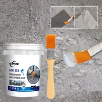 Peinture de revêtement mural extérieur en vente directe d'usine, revêtement imperméable invisible, mastic d'étanchéité, colle de réparation des fuites, peinture acrylique imperméable
