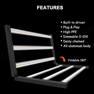 ไฟเร่งโตสำหรับสนามหญ้า Lm301h EVO หลอดไฟ LED สเปกตรัมเต็มรูปแบบสำหรับกุหลาบ Lm281b ppfd สูง - Product Image 2