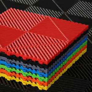 <span class=keywords><strong>Dalle</strong></span> de tapis de pièce de monnaie robuste en plastique de haute qualité pour le lavage de voiture Carreaux de sol de <span class=keywords><strong>garage</strong></span> en <span class=keywords><strong>caoutchouc</strong></span> modulaire Revêtement de sol à emboîtement - Product Image 4