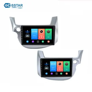Автомагнитола на Android, автомобильный DVD-плеер с GPS, Wi-Fi, BT для Honda FIT Jazz 2009-2013, мультимедийный плеер