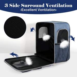 JW-Mochila De Viaje desmontable para mascotas, Mochila pequeña para gatos y perros, para senderismo - Product Image 6