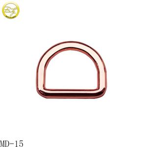 Hochwertiger Taschen-Flachring aus Metall, Schwarz Nickel, Gürtelschnalle für Taschen - Product Image 6