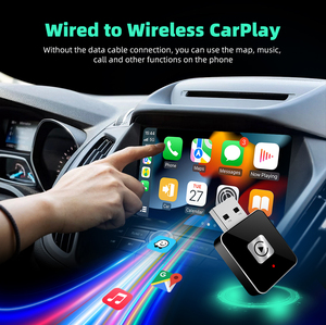 EKIY беспроводной адаптер apple CarPlay Android Auto <span class=keywords><strong>USB</strong></span> Tpy-c, проводной и беспроводной адаптер CarPlay для оригинальных автомобилей Carplay - Product Image 2