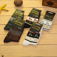 Vente en gros 5 paires de chaussettes épaisses et chaudes en laine de lapin pour hommes, chaussettes d'hiver de robe d'affaires de couleur unie à tube moyen