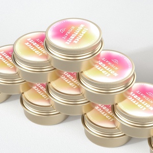 10ml Round Aluminum Cosmetic Tin Aluminum Can for Lip Balm Custom Lip Balm Tin Container - Product Image 5