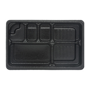 [Ecotainer] thân thiện với môi bọt PP 6-ngăn ăn trưa container No.1 tái chế PP tấm xốp để đóng gói an toàn - Product Image 4