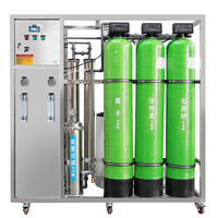 Système d'osmose inverse 500LPH pour le traitement de l'eau Machine automatique de purification de l'eau