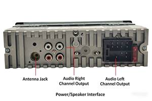Reproductor MP3 Universal BT de 4 Canales, Receptor de Audio para Auto RCA 7388 de Alta Potencia, Retroiluminación RGB de 7 Colores, Pantalla LCD Multi-Entrada - Product Image 5