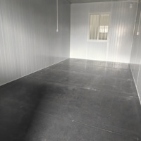 Conteneur modulaire démontable en panneaux sandwich d'acier STC 20FT 40FT pour entrepôt et garage au design moderne