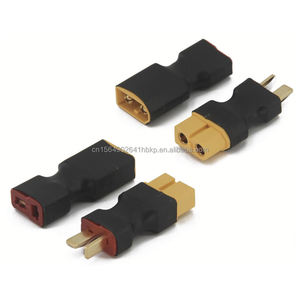 Xt60 זכר/נקבה ל t תקע מחבר מתאם עם pa66 & פליז עבור רחפנים rc - Product Image 3