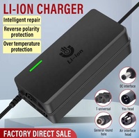 Chargeur de batterie au lithium 8A Li-ion Lipo Lifepo4 72V 60V 48V 73V 67.2V 71.4V 58.8V 54.6V 13S 16S 20S Vélo électrique Scooter Ebike